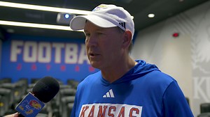 4.3K views · 115 reactions | Game 8 Preview with Coach Leipold, presented by Cates Heating and Cooling Kansas Football vs. KSU | Kansas Football | Facebook