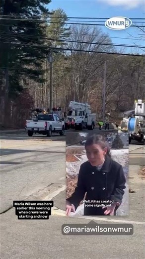 Power outage in Manchester; Mammoth Road closed