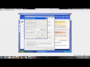 como configurar el firewall de windows XP