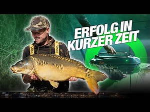 Mach mehr aus deiner Zeit! 🚀 Karpfenangeln mit dem Futterboot
