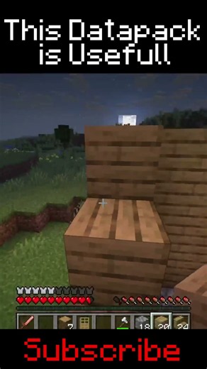 This is a Creeper consent Datapack in Minecraft. Link in the description