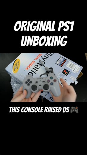 Unboxing Original PlayStation 1 #ps1 #retrogaming #nostalgia
