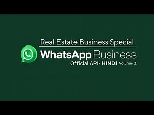 Official WhatsApp API Demonstration- Hindi