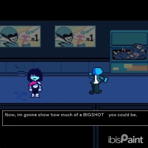 Deltarune attack swap test animation #deltarune