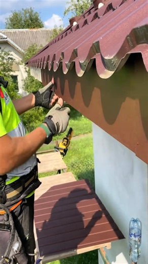 1.4M views · 6.1K reactions | Perfect wooden frame steel cover installation work skills | Handmade construction | Facebook