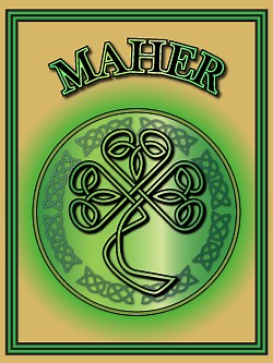 History of the Irish surname Maher