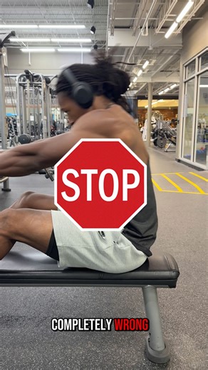 Java | Fitness | ❌You’re probably doing seated rows wrong and wondering why your back won’t grow. Thumb over the handle, not wrapped under it. Keep your... | Instagram