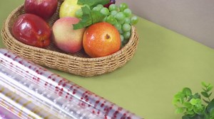 Geyoga 6 Rolls Clear Cellophane Wrap Roll 16" x 600 Ft Clear Thick Wrapping Paper for Gift Basket Flower Bouquet Treat Wrapping(Colored Dots)