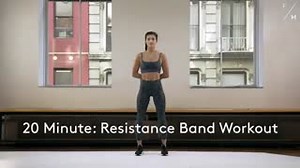 2.7K views · 47 reactions | FRIDAY FITNESS 20 minute resistance band workout: Narrow to wide squat jumps - 10 reps Low squat pulses (with hip abduction) (regular) - 10 reps Vertical jump with abduction - 10 reps Broad jump - 10 reps Lateral shuffle - 10 reps More at letsbands.com | Let's Bands | Facebook