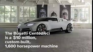 Bugatti unveils the Centodieci, its most powerful supercar