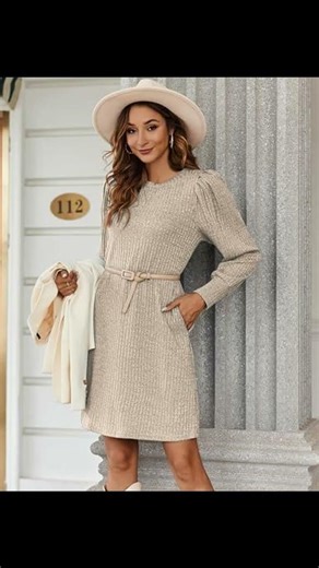 Style Your Fall with the Zeagoo Tunic Dress!