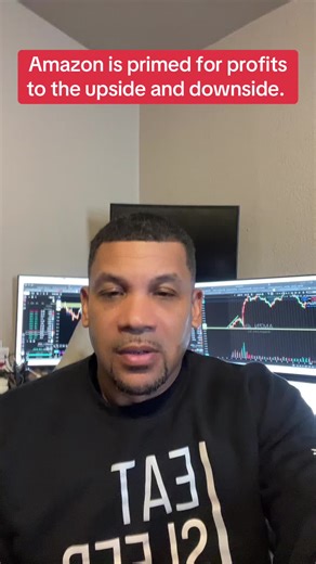 Amazon is primed to for profit to the upside and downside. #playbookinvestmentgroup #investing #investing