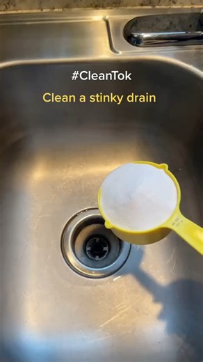 1.3M views · 3.2K reactions | The easiest way to deodorize your sink—naturally! This fizzy combo will blow the funk away! Watch this DIY and thank us later! Don’t ignore that smell—clean your drain the smart way! #cleaningtiktok #musthave #cleaninghacks #CleaningEssentials #cleaningmotivation #cleanwithme #draincleaning #drainagesolutions #Bakingsoda #vinegar #diycleaning #cleanwithme #naturalcleaning | Cleaning Fairies Atlanta | Facebook