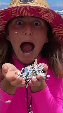 This Beach Is Made From Plastic!