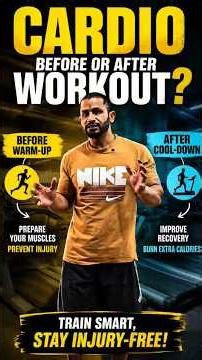 Cardio Before or After Workout? | Best Time for Cardio to Build Muscle & Avoid Injury