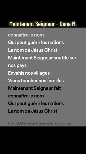 Gospel Lyrics on TikTok