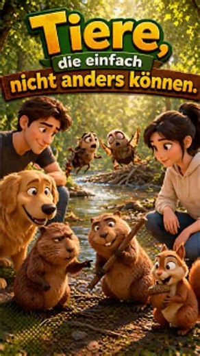Tiere, die einfach nicht anders können 😂 #dog #squirrel #funnyvideo