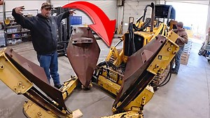 John Deere 350C track loaders revived with bizarre mystery attachments!