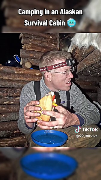Camping in an Alaskan Survival Cabin #camping #outdoors #cooking #outdoorcooking #outdoor #camp #cook #bushcraft #survive #survivalskill #survival #alaska