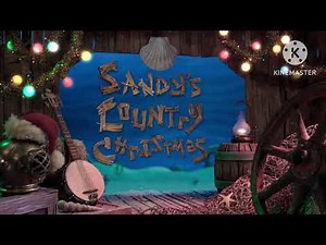 SpongeBob - Sandy's Country Christmas Title Card (Season 9A Style)