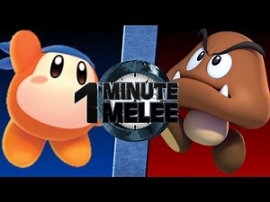 One Minute Melee S4 EP8 - Waddle Dee vs Goomba