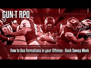 How to use Formations in your Offense - Buck Sweep Week