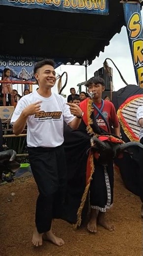 BANTENG BOLO DEWO x RASEL & AKBAR MAMA LELA On Java Cultural | #short #seni #budaya #carnaval #trip