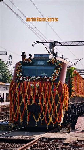 Amrita Bharat Express at TVC inagural run #train #railvlogger #kerala #railway #car #trivandrum