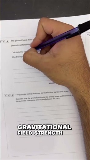 GCSE Physics: Calculating Weight Using W = mg