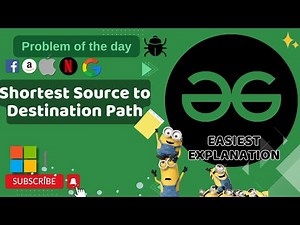 Shortest Source to Destination Path | POTD | GFG Problem of the Day | C++ | Java | Python