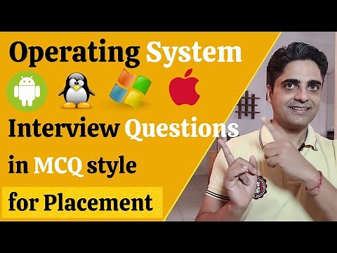 20 Operating System Interview Questions in MCQ Style for Fresher & Experienced - Placement Interview