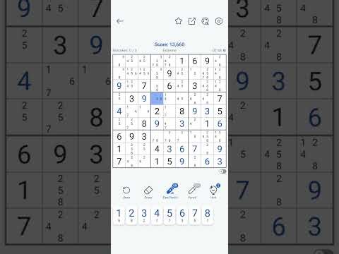Solve one of the hardest Sudoku in the fastest way possible#Sudoku #puzzle #mathematics #sudoku
