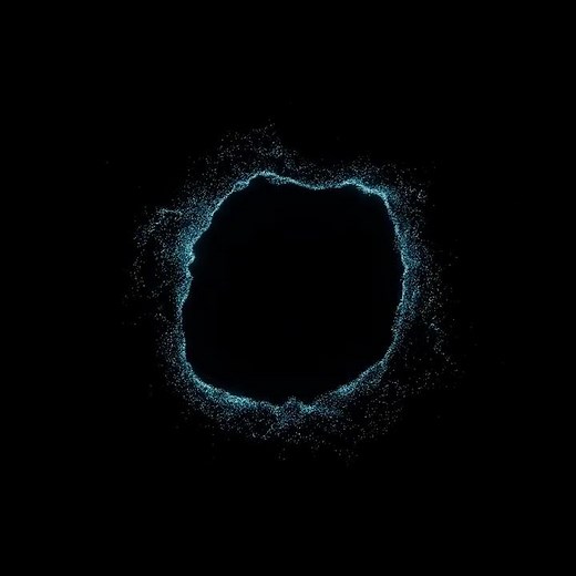 合成用：キラキラ粒子の広がっていくエフェクト素材 sprashwave 2206d