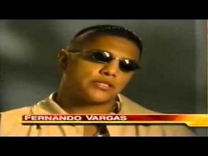 Fernando Vargas shows signs of brain damage (very punch drunk).