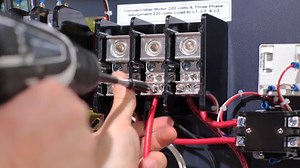Installation Video - Rotary Phase Converter with Push Button Controls
