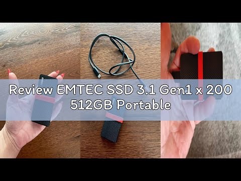 Review EMTEC SSD 3.1 Gen1 x 200 512GB Portable