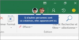 Collaboration dans Excel - Tableau Excel