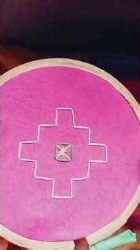 hand embroidery design tutorial 💥