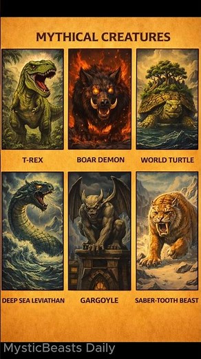Scary Mythical Creatures From Legends 😳