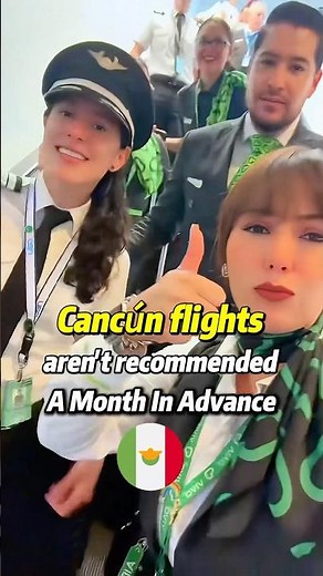 When’s the cheapest time to buy flights to Cancun #cheapflights #travel #mexicotravel