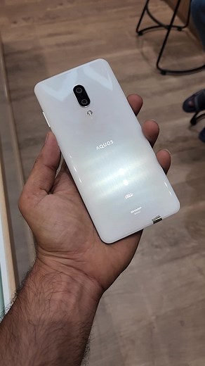 Sharp Aquos Zero 2 with 8GB RAM, 256GB - Water Resistant Japanese Brand Mobile Phone