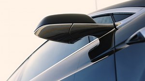 Unlocking car by using mobile application. Unlock of car by using smart phone. Car keyless security concept.