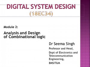 DSD Module 2 class 3 on 74LS138 and 139 by Dr Seema Singh, Professor, Dept of ETE, BMSITM