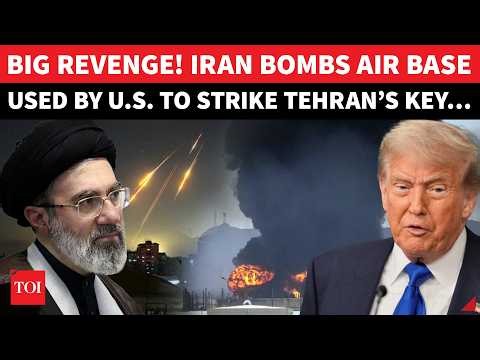 US Base Under BIG IRAN ATTACK; ‘Punished For Strike On Qeshm & Goruk Islands…’ | Tehran Taunts Trump