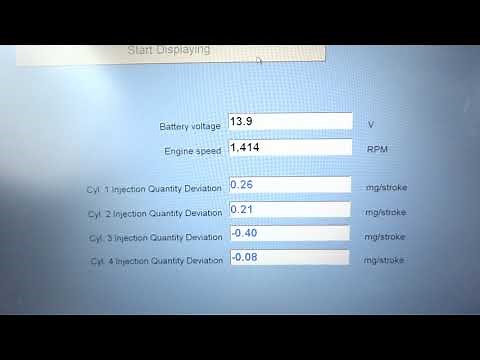 Astra H Diesel Injector Deviation - Opcom Diagnostics