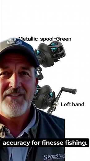 Baitcasting Reels | Fast 7.2:1 Gear Ratio + 18LB Drag