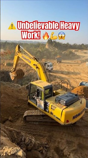 😱 Bulldozer vs JCB! Incredible Heavy Machine Skills You Have to See 🚜🔥 #shorts