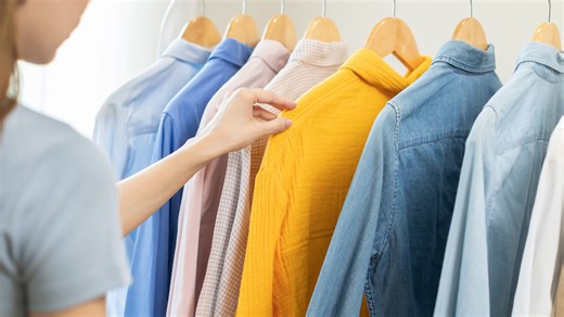 She Turns An Old Tree Branch Into A Space-Saving Clothes Storage Solution! - Hunker