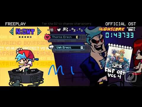 My record's in fnf nightmare mode (i did not beat all of them)