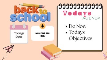 Monthly Teacher Dashboard / Do Now Screen